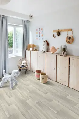 Побутовий лінолеум Beauflor Tenerife Grey Oak 719M (сіре дерево) 3 м