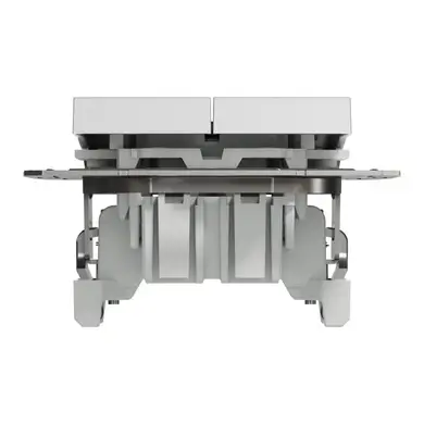 Выключатель Schneider Electric 2-кл. внутр. "ASFORA" без рамки алюминий (C1) 