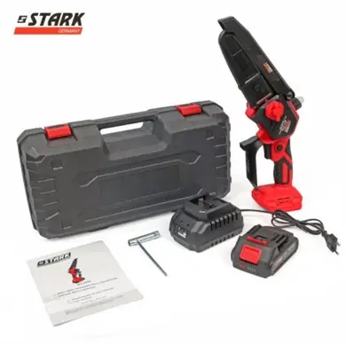 Мини-пила аккумуляторная цепная STARK BCS-2116 1х21Вх2А, безщ, 150мм, кейс