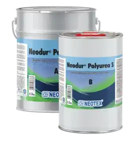 Алифатический полимочевинный лак NEOTEX Neodur Polyurea S Комплект (А+В) 8,75 кг прозрачный