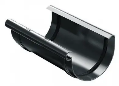 Соединитель желоба ProAqua система 125/90 RAL 7016 Графитовый