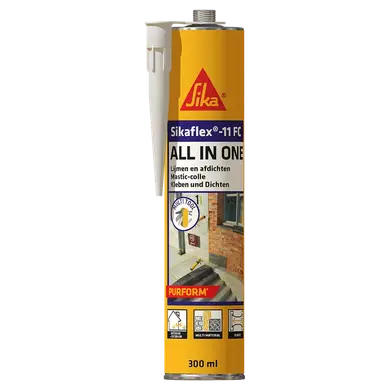 Універсальний поліуретановий клей-герметик Sika Sikaflex - 11FC All-in-One Purform 300 мл, чорний