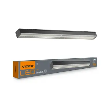 LED светильник линейный Videx BN03 30W 0.6М 5000K 220V Black (VL-BN03-30065B)