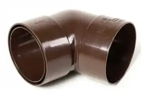Колено с двумя раструбами ProAqua система 150/110, 87,5° RAL 8017 Светло-коричневый