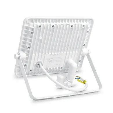 LED прожектор Videx F2e 50W с датчиком движения и освещенности 5000K (VL-F2e505W-S)