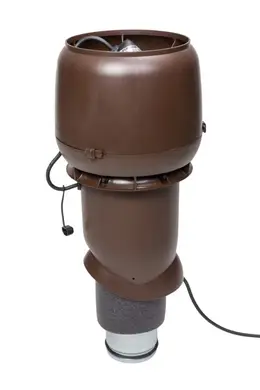 Вентилятор с шумопоглотителем VILPE Е 190 Р 125/500 коричневый