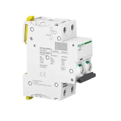 Автоматичний вимикач Schneider Electric 2-п. IC60N 32А С (6кА) (C2)