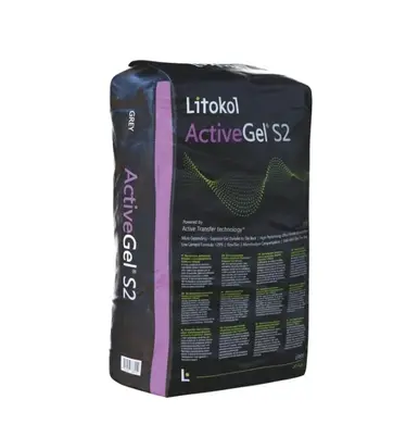 Полімерний гель Litokol ActiveGel® S2 мішок 20 кг, ультра білий