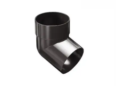 Колено сливное ProAqua система 150/110, 67,5° RAL 8019 Темно-коричневый