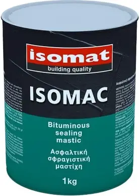Битумный герметик Isomat ISOMAC 1 кг, черный