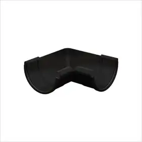 Кут внутрішній Galeco PVC система 130/80 90° RAL 9005 Чорний
