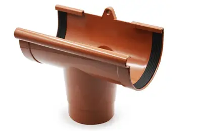 Лійка ринви RainWay система 90/75 RAL 8004 Цегляний