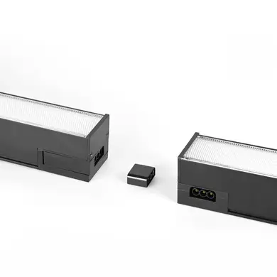 LED светильник линейный магистральный Videx BNL02 24W 0.6М 5000K 220V Black (VL-BNL02-24065B)