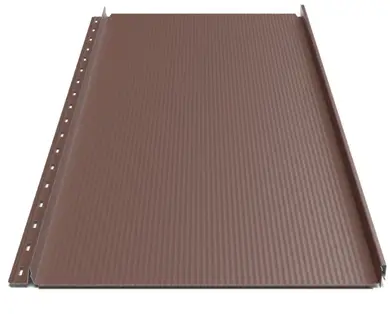 Клікфальц Будсервіс "Смарт" П4 Pladur wrinkle mat Thyssen krupp 0.50 mm RAL 8017 Коричневий