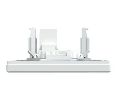 Роз'єм Schneider Electric HDMI з рамкою білий 