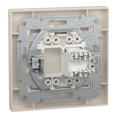 Розетка Schneider Electric комп. RJ-45 кат.6 UTP внутр. "ASFORA" сл.к. (C3) 