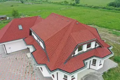 Битумная черепица IKO ArmourShield Plus 20 Tile Red Ultra