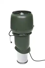 Вентилятор VILPE Е 220 Р 160/500 зелений