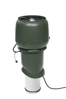 Вентилятор VILPE Е 220 Р 160/500 зелений