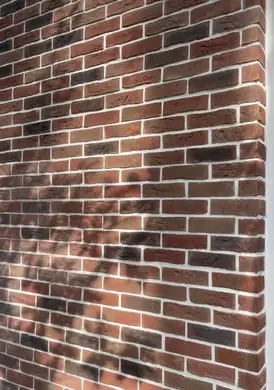 Плитка ручного формування Loft Brick Колекція Бельгійська 08 Бельгійський червоний 240х71х15мм