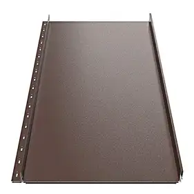 Клікфальц RUUKKI Classic (C,D,М) Poliester Rough mat 0,50 мм RR887 Каштан