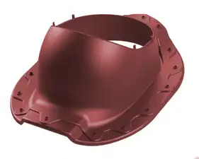 Прохідний елемент VILPE AALTO 2K 346 х 264 мм червоний