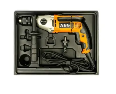 Дрель ударная AEG двухскоростные SB2E1100RV