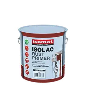 Антикоррозионная грунтовка для металла Isomat ISOLAC-RUST PRIMER 2,5 л, красно-коричневый