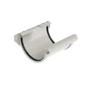 Муфта желоба Galeco PVC система 110/80 RAL 9010 Белый