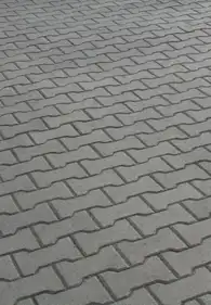 Тротуарная плитка Золотой Мандарин Двойное Т 120 Горчичный фаска 200х160