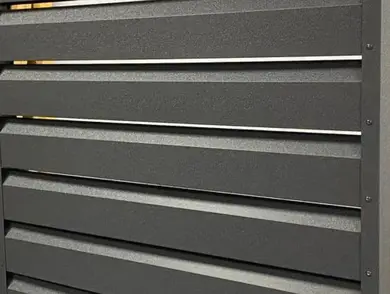 Панель ограждения LVKS DUOS Словакия U.S.Steel 0,50 PEMA RAL 7024