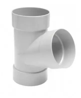 Тройник ProAqua система 150/110, 67,5° RAL 9010 Белый