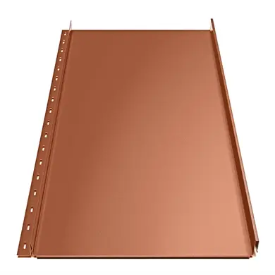 Клікфальц RUUKKI Classic (С,М) R40 Crown BT 0,50 мм RR750 Цегляно-червоний