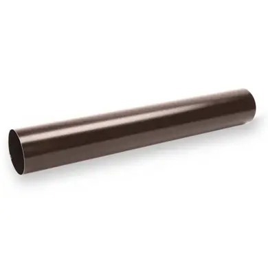 Труба 3 м.п. Galeco Stal система 150/100 RAL 8019 Темно-коричневый