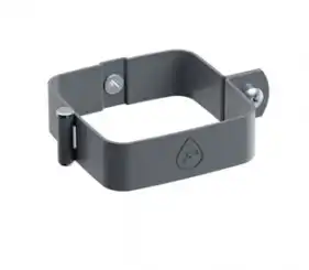 Хомут труби з дюбелем 12х100 (комплект) Flamingo IQ система 135/80 RAL 7016 Антрацит