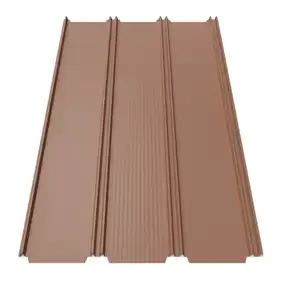 Клікфальц Tilе "Фальц настил" матполіестер U.S.Steel 0.45 mm RAL 8004 Теракота