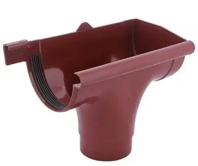 Воронка правая PROFIL система 130/100 RAL 3005 Красный