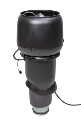 Вентилятор с шумопоглотителем VILPE Е 190 Р 125/500 черный