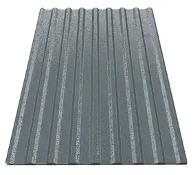 Профнастил Будсервис Т-18 Relief iceCrystal mat Thyssen krupp 0.50 mm RAL 7016 Графит