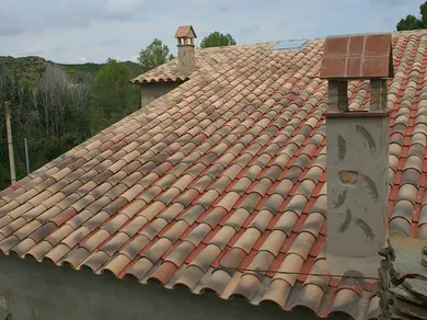 Керамічна черепиця Tejas Borja Монах-монашка 51/21 Celler Montseny