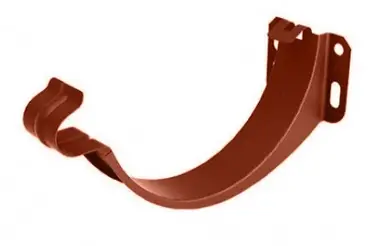 Кронштейн ринви Flamingo система 125/90 RAL 8004 Цегляний