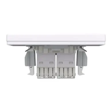 Розетка Schneider Electric комп. подвійна RJ-45 кат.6 UTP внутр. "ASFORA" бiла (C3) 