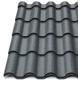 Металлочерепица Будсервис "Интегра 35" Relief iceCrystal mat Thyssen krupp 0.50 mm RAL 7016 Графит