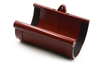 Муфта желоба RainWay система 90/75 RAL 3004 Красный