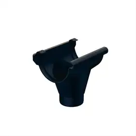 Лійка Galeco PVC система 130/100 RAL 9005 Чорний