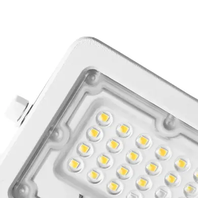 LED прожектор Videx F2e 20W с датчиком движения и освещенности 5000K (VL-F2e205W-S)