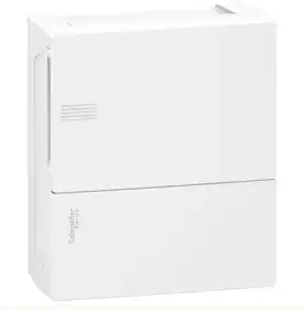 Щит пластиковый Schneider Electric ЩРН-П-8 мод внешн.уст. IP40 белая дверь Resi9 (C2)