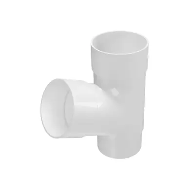 Тройник Regenau 67,5° система 125/100 RAL 9010 Белый