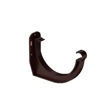 Кронштейн ринви торцевий Galeco PVC система 130/80 RAL 8017 Шоколадно-коричневий