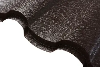 Металочерепиця Будсервіс "Венера 25" матполіестер DAIDONG 0.45 mm RAL 8017 Коричневий